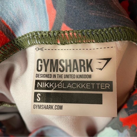 Gymshark Nikki Blacketter Pineapple high rise Leggings size Small - Picture 10 of 12